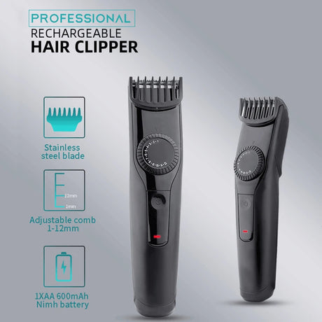 Professional Rechargeable Hair Trimmer - Silk Rolla