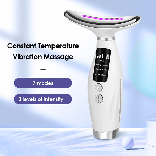 Neck Massager with LED Light Therapy