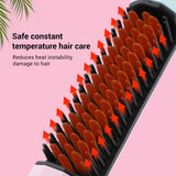 SILK ROLLA 2-In-1 Cordless Hair Straightener Brush - Silk Rolla