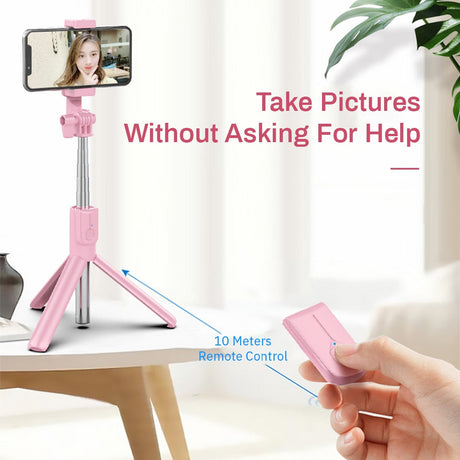 4-In-1 Wireless Selfie Stick - Silk Rolla