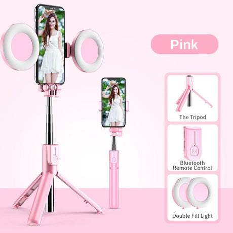 4-In-1 Wireless Selfie Stick - Silk Rolla