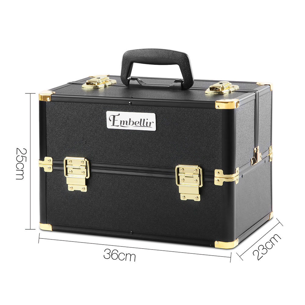 Embellir Portable Cosmetic Beauty Makeup Case - Silk Rolla