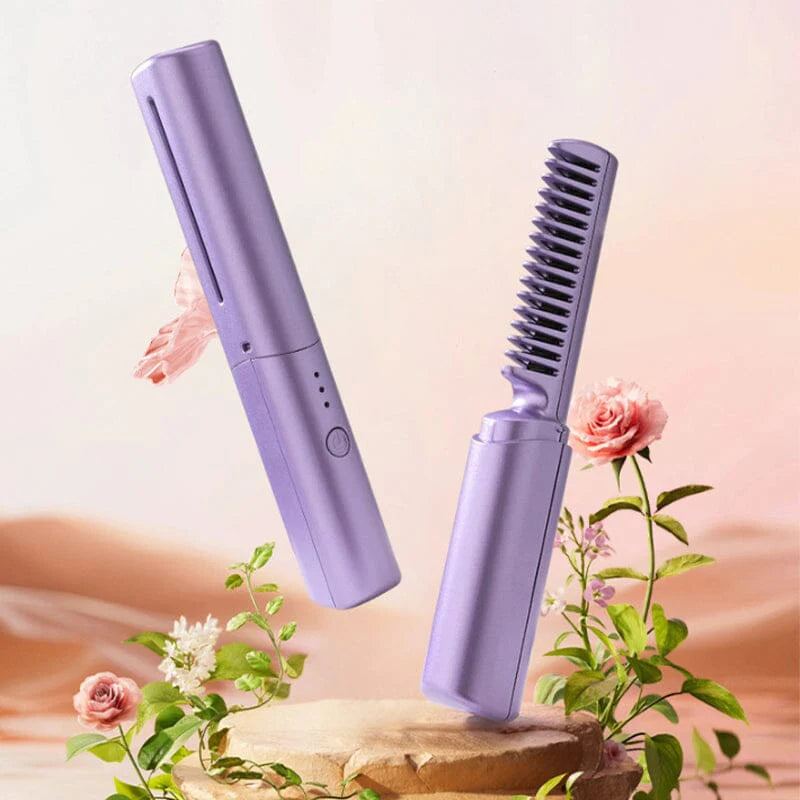 SILK ROLLA Cordless Hair Straightener Comb - Silk Rolla