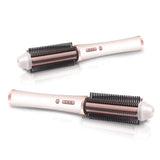 Cordless Thermal Blowout Brush, Volumising Brush, Rose Gold Edition - Silk Rolla