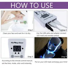 LED Light Therapy Mask - Silk Rolla