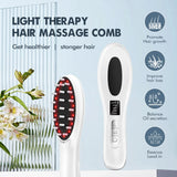 SILK ROLLA LED Light Therapy Hair Growth Massage Brush - Silk Rolla