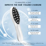 SILK ROLLA LED Light Therapy Hair Growth Massage Brush - Silk Rolla