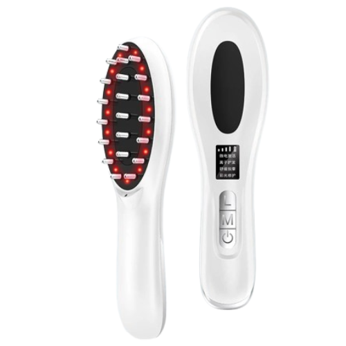 SILK ROLLA LED Light Therapy Hair Growth Massage Brush - Silk Rolla