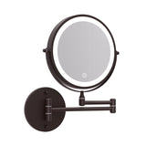 Embellir Extendable Makeup Mirror 10X Magnifying Double-Sided Bathroom Mirror - Silk Rolla