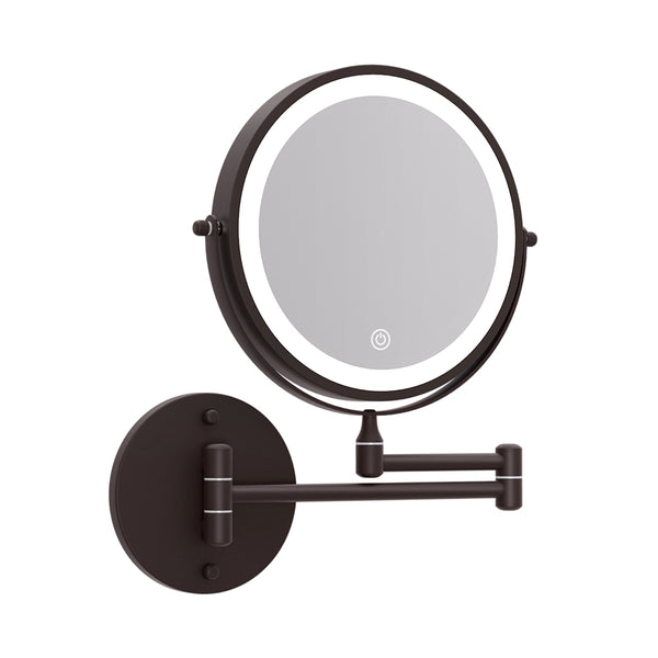 Embellir Extendable Makeup Mirror 10X Magnifying Double-Sided Bathroom Mirror