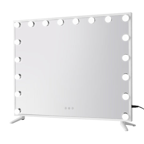 Embellir Hollywood Makeup Mirror 80x65cm 18 LED with Light Vanity Dimmable Wall - Silk Rolla