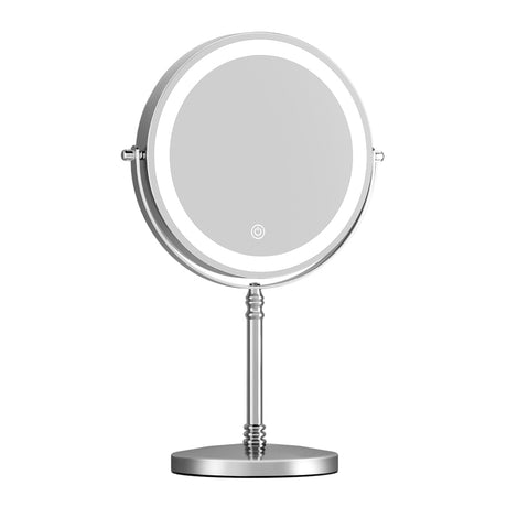 Embellir Makeup Mirror LED Light Cosmetic Round 360° Rotation 10X Magnifying - Silk Rolla