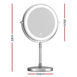 Embellir Makeup Mirror LED Light Cosmetic Round 360° Rotation 10X Magnifying - Silk Rolla