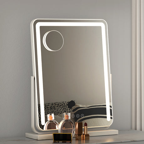 Embellir Makeup Mirror 40X50CM Hollywood LED Lightened Vanity Mirror - Silk Rolla