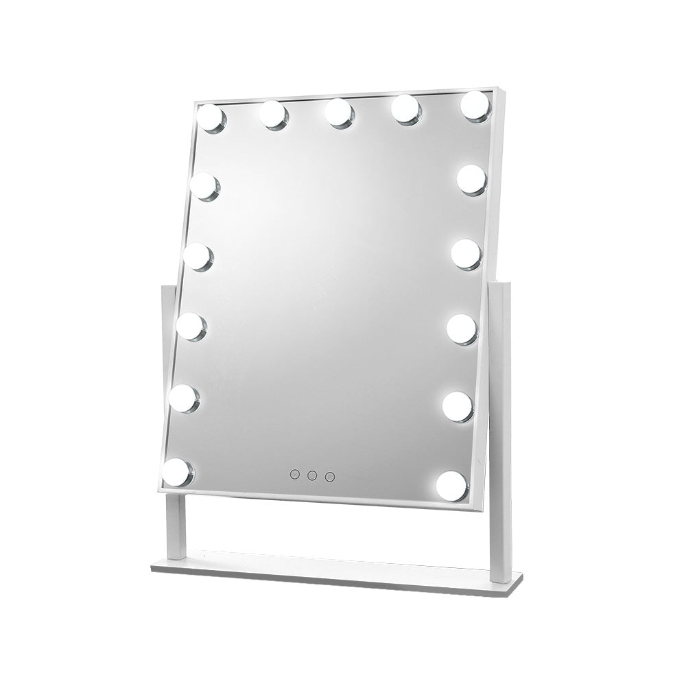 Embellir Makeup Mirror 40X50cm Hollywood LED Light - Silk Rolla