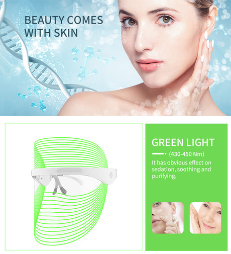 LED Light Therapy Face Mask - Silk Rolla