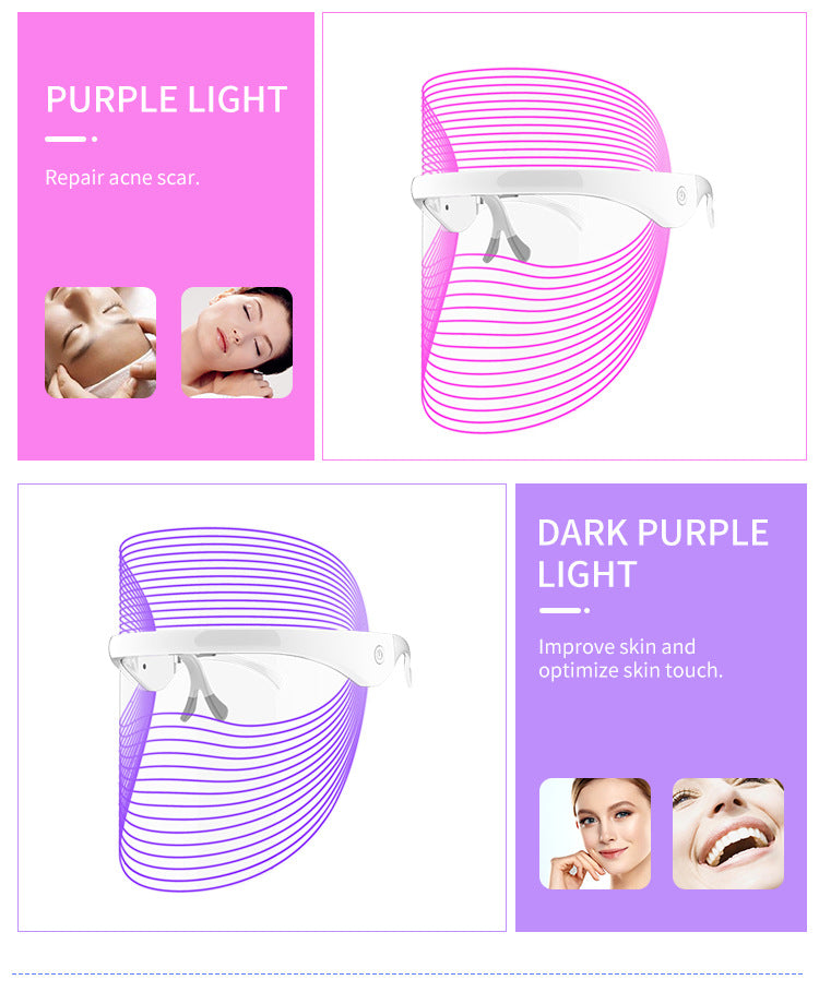 LED Light Therapy Face Mask - Silk Rolla