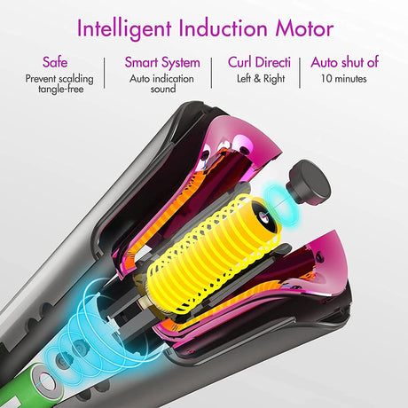 SILK ROLLA Professional Cordless Auto Hair Curler - Silk Rolla