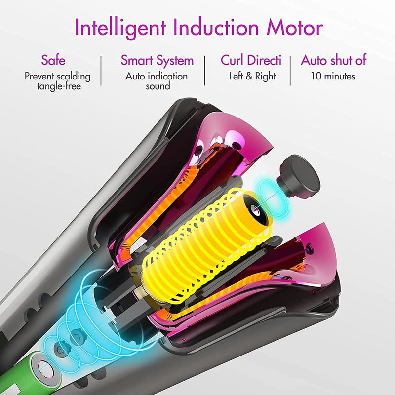 Professional Cordless Auto Hair Curler - Silk Rolla