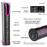 SILK ROLLA Professional Cordless Auto Hair Curler - Silk Rolla