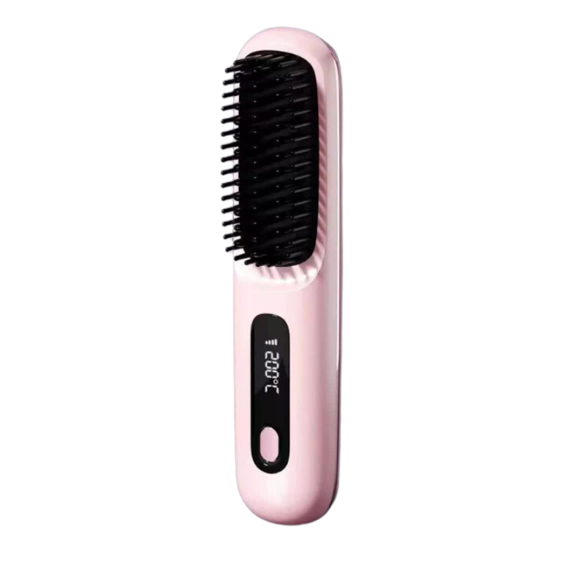 SILK ROLLA Rechargeable Hair Straightening Brush - Silk Rolla