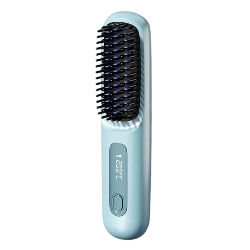 SILK ROLLA Rechargeable Hair Straightening Brush - Silk Rolla