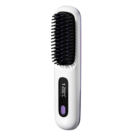 SILK ROLLA Rechargeable Hair Straightening Brush - Silk Rolla