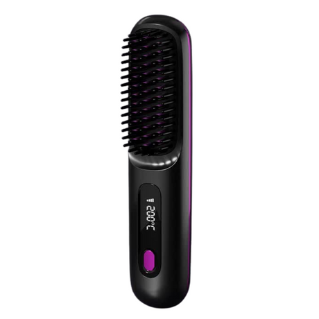 SILK ROLLA Rechargeable Hair Straightening Brush - Silk Rolla