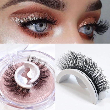 Reusable Self-Adhesive Eyelashes - Silk Rolla