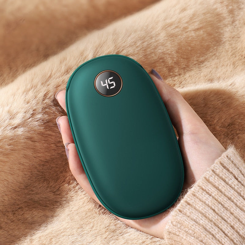 10000mAh Rechargeable Electric Hand Warmer and Power Bank - Silk Rolla