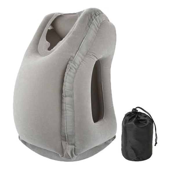 Inflatable Air Cushion, Travel Pillow - Silk Rolla