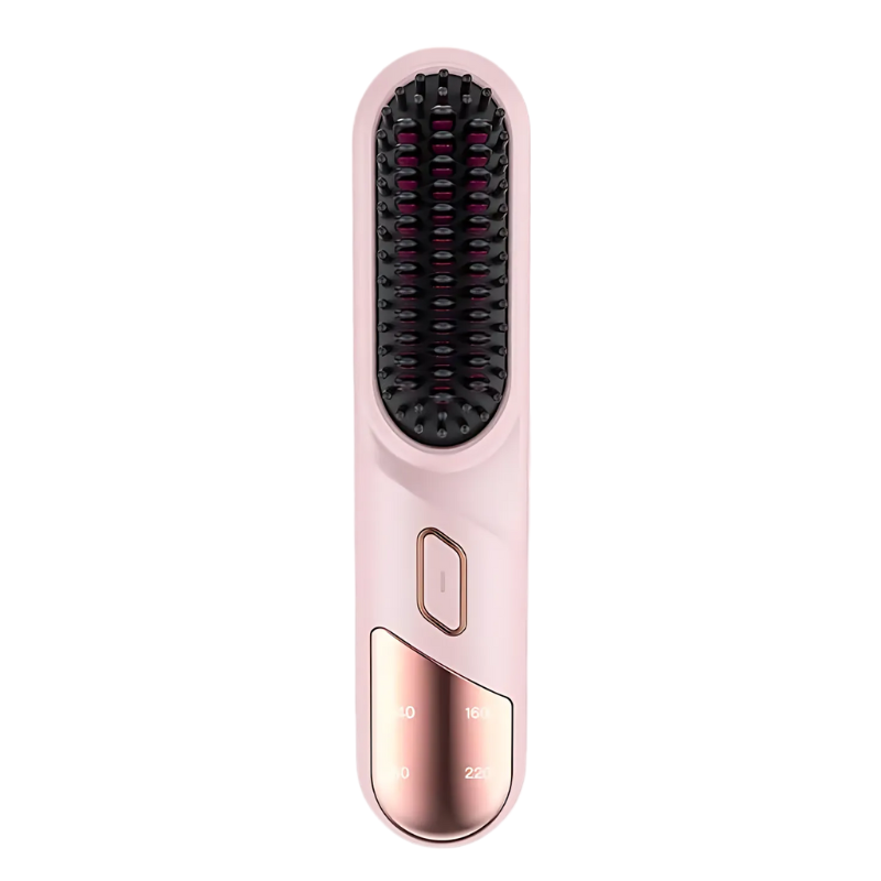 SILK ROLLA Professional Portable Hair Straightener Brush