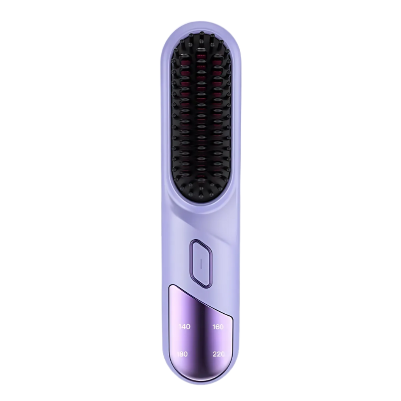 SILK ROLLA Professional Portable Hair Straightener Brush