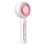 SILK ROLLA Scalp Massager Brush with Red and Blue Light Therapy