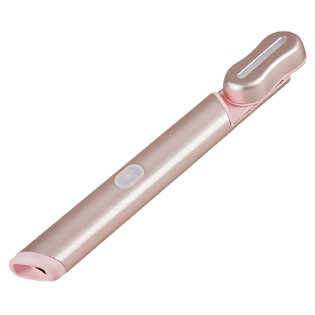 LED Light Therapy Face Wand | Portable Eye Care Device with EMS Microcurrent & Red Light Therapy for Wrinkles & Dark Circles - Silk Rolla