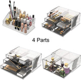 Makeup Cosmetic Organiser Storage with 12 Drawers Display Boxes - Silk Rolla