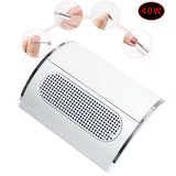 Nail Dust Collector Remover Fan Vacuum Cleaner 3 Fan Suction Manicure Machine - Silk Rolla