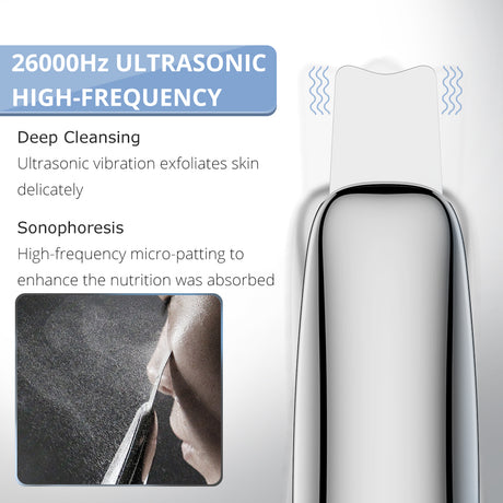 TOUCHBeauty Ultrasonic Scrub Device - Silk Rolla