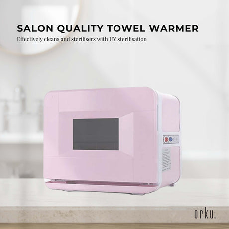 Electric Towel Warmer UV Steriliser Cabinet Small Hot Heater Sanitiser - Silk Rolla