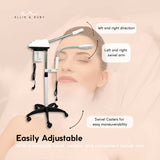 Facial Steamer and Magnifying Lamp 2-In-1 Beauty Machine Face Spa Magnifier Stand - Silk Rolla