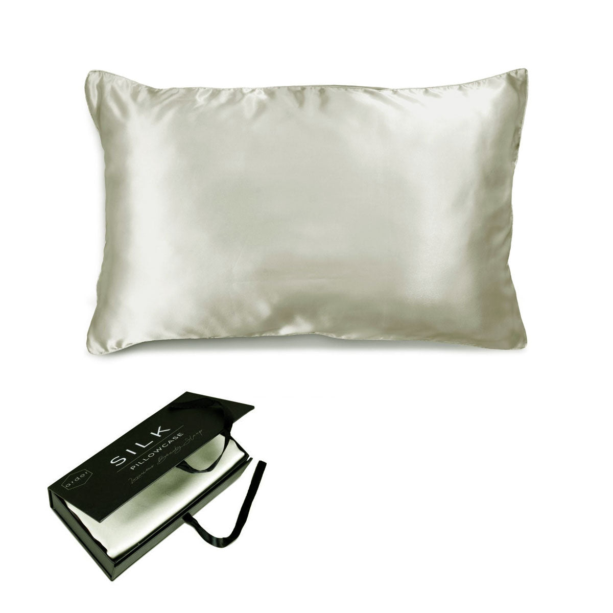 Ardor Mulberry Silk Standard Pillowcase - Silk Rolla