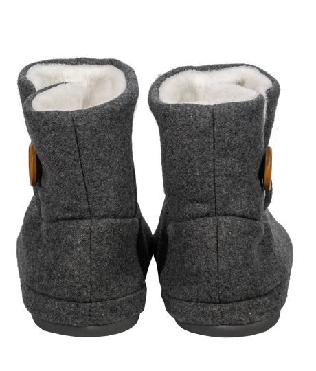 Archline Orthotic UGG Boots Slippers Arch Support Warm Orthopedic Shoes - Grey - Silk Rolla