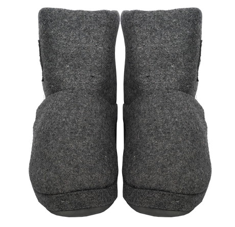 Archline Orthotic UGG Boots Slippers Arch Support Warm Orthopedic Shoes - Grey - Silk Rolla