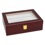 Wooden Watch Box - Silk Rolla