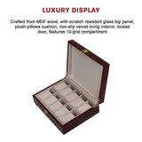 Wooden Watch Box - Silk Rolla