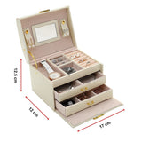 Jewellery Box in Neutral - Silk Rolla