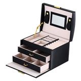 Jewellery Box in Black - Silk Rolla