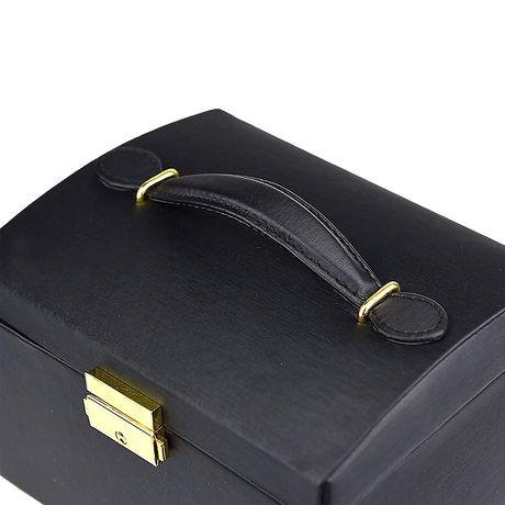 Jewellery Box in Black - Silk Rolla