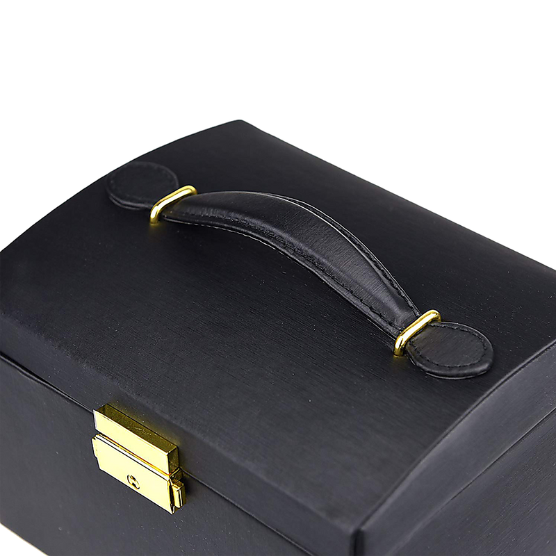 Jewellery Box in Black - Silk Rolla