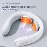 Intelligent Neck Massager with Heat Therapy – Portable Neck Pain Relief Device - Silk Rolla